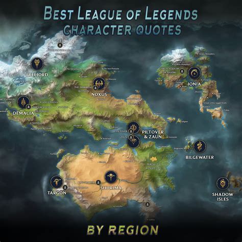 League Of Legends Regions Map - Subway Map In Ny City