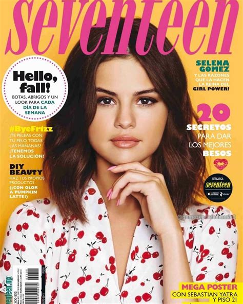 Selena Gomez Updates on Instagram: “Selena is the cover for the magazine Seventeen Mexico for ...