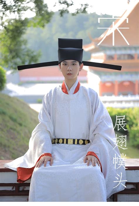 Hanfu Hat Men Chinese Traditional Ancient Scholar Teacher Black Hat Headdress Male Song Dynasty ...