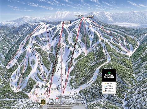 Ski Resorts: San Bernardino Mountain Ski Resorts California (Us - Big ...