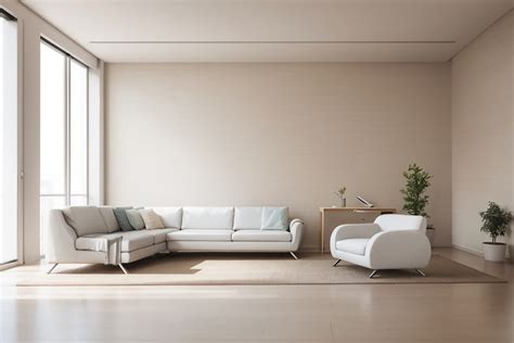 Empty Modern Room With Furniture Photo | JPG Free Download - Pikbest