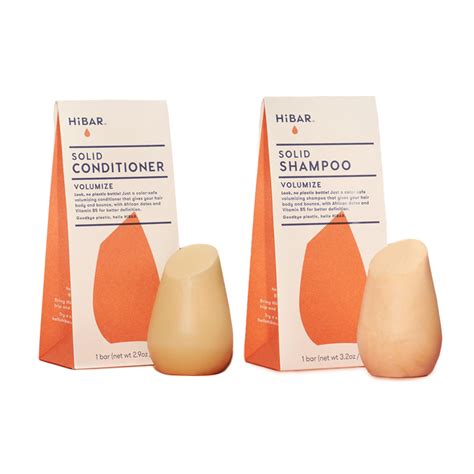 Volumize HiBAR Shampoo + Conditioner Bars | HiBAR | Shop EarthHero