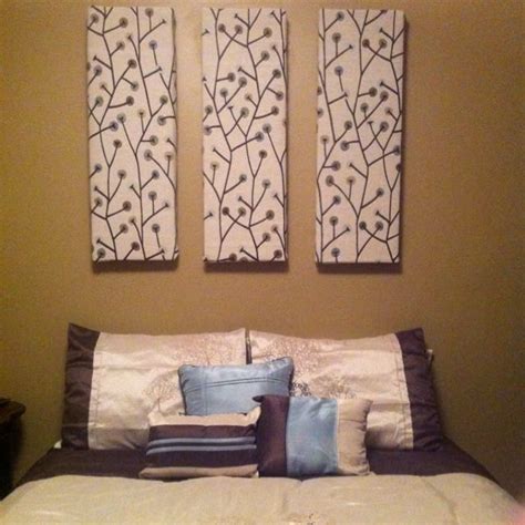 Just three styrofoam boards with fabric hot glued on. Cheap and easy. | Cheap diy decor, Diy ...