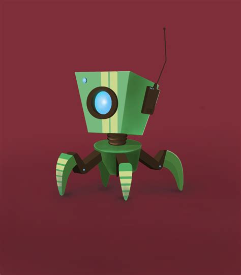 2D robot character | GameDev Market