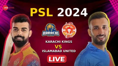 Highlights, KAR Vs ISL Cricket Score, PSL 2024 Match Today: Islamabad ...