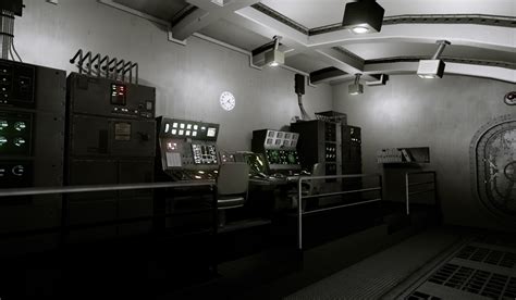 Justin Rendall – 3D Environment Artist » Submarine Control Room