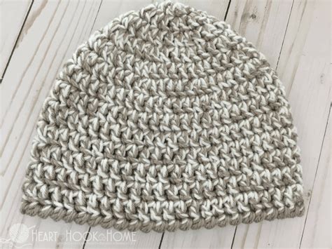 Easy Peasy 30-Minute Beanie Free Crochet Pattern