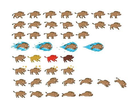 445 Animal sprite Vector Images | Depositphotos