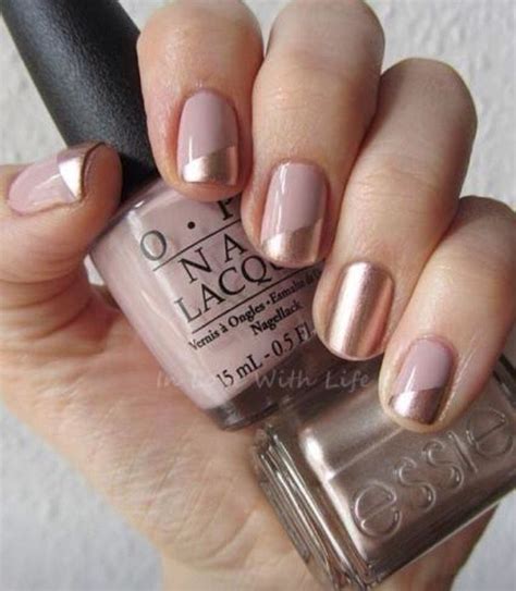 Want to try this color combination next time get my nails done | Beige nails, Beige nails design ...