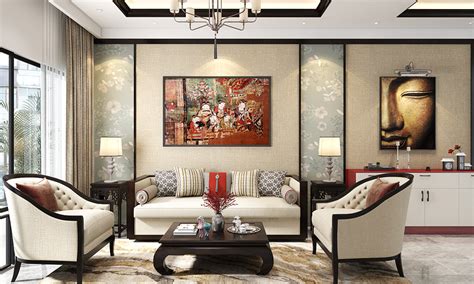 Chinese Themed Living Room Ideas | Baci Living Room