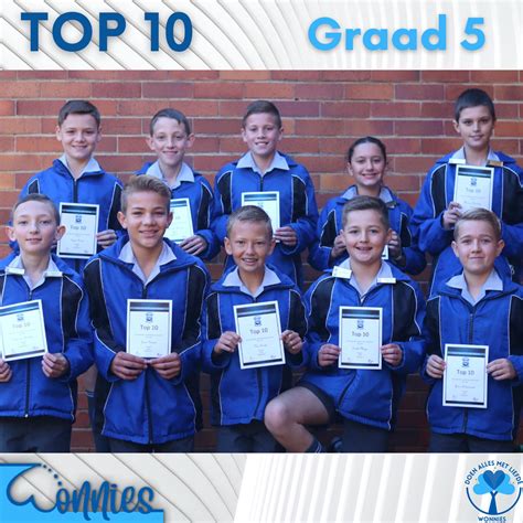 Laerskool Wonderboom Top 10 vir kwartaal 2 - AWSUM School News