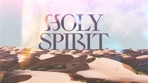 Holy Spirit - Sermon Series Designs