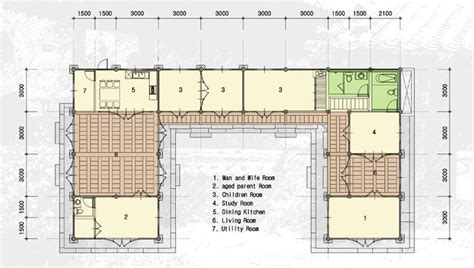 Korean Traditional House Plan