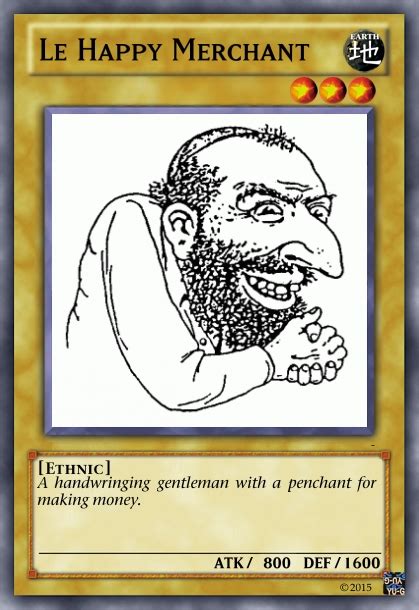 HAPPY MERCHANT YU GI OH CARD !! | Happy Merchant | Know Your Meme