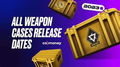 All CS:GO Weapon Cases Release Dates In One Place (With Skins!)