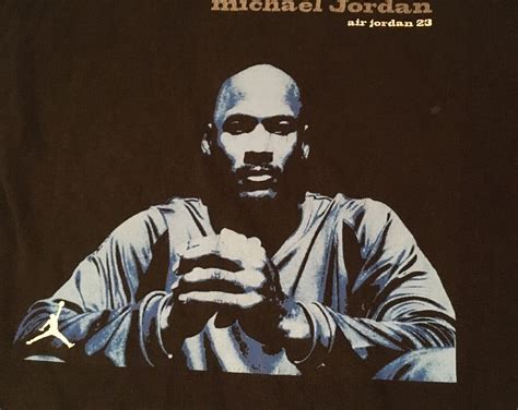 Michael Jordan Air Jordan Black Graphic T Shirt Size … - Gem