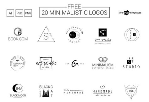 45+ Best Minimal Logo Design Templates | Design Shack