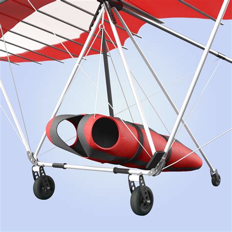 hang glider 3d model