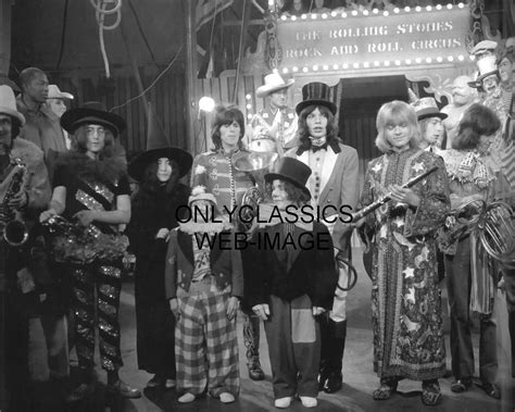 1968 THE ROLLING STONES ROCK AND ROLL CIRCUS PHOTO JAGGER LENNON RICHARDS ONO | eBay