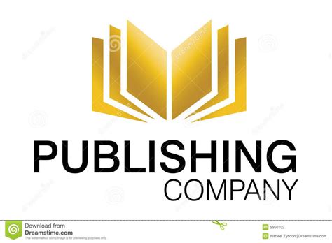 Publishing company Logo stock vector. Illustration of trade - 5950102 | Publishing company ...