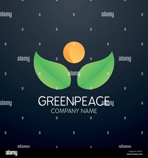 Greenpeace logo hi-res stock photography and images - Alamy