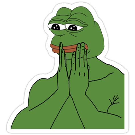 "pepe da frog" Stickers by fijiwatermelon | Redbubble