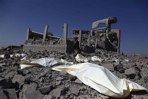 Death toll of coalition bombing of Yemen prison rises to 70 – Middle ...