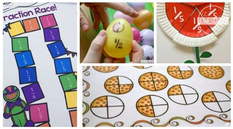 30 Fraction Worksheets, Games and Learning Activities