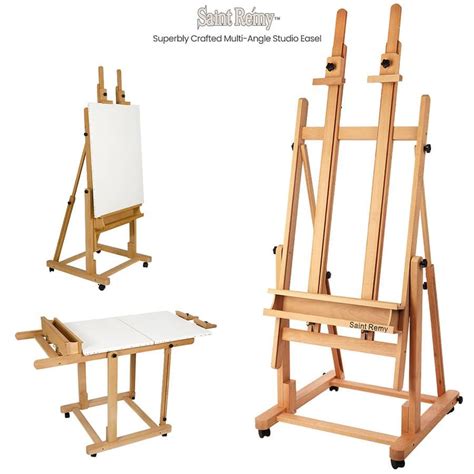 Saint Remy Multi-Angle Wood Studio Easel | Jerry's Artarama