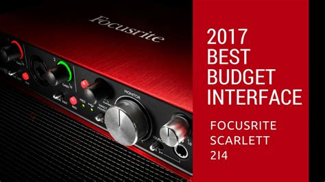 Best Budget Interface 2020 - Focusrite Scarlett 2i2 vs 2i4 (Review & Recommendation) - YouTube