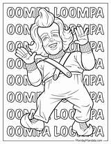 Coloring Pages Willy Wonka Candy Bar Wrapper 2025 sketch template