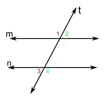 What are same-side exterior angles? | Homework.Study.com