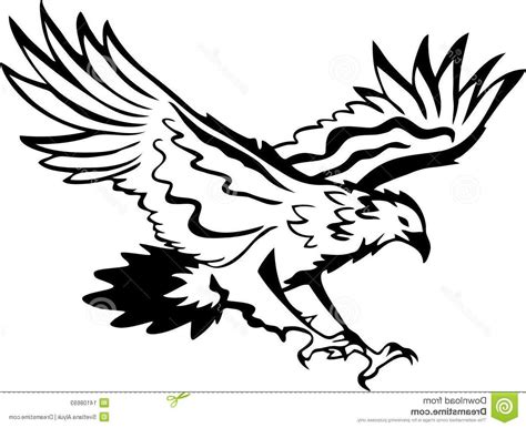 Eagle In Flight Drawing | Free download on ClipArtMag