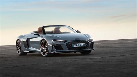 Audi R8 Spyder V10 2019 Front Wallpaper,HD Cars Wallpapers,4k Wallpapers,Images,Backgrounds ...