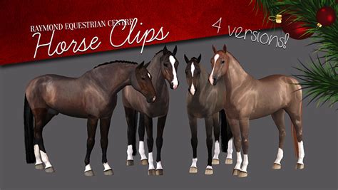 Day 15: Horse Clips | Sims 4 pets, Sims pets, Sims 4 pets mod