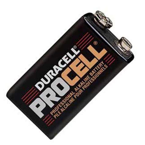 Duracell PROcell professional alkaline 9V battery MADE IN USA - Batteries - Miscellaneous ...