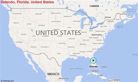 Where is Orlando, FL? / Where is Orlando Located in The US Map