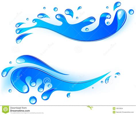 WATER SPASHING CLIPART - 130px Image #5