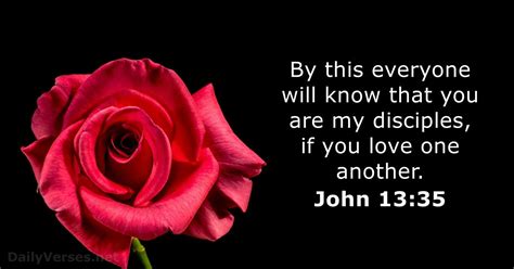 John 13:35 - Bible verse - DailyVerses.net