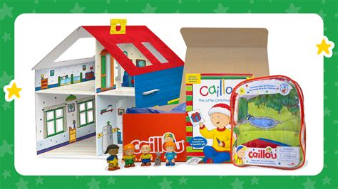 Caillou Celebrates The Holidays with New Caillou Holiday Toy Box Set! - Caillou