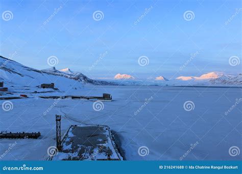 Abandoned Russian Ghost Town Pyramiden in Svalbard Stock Photo - Image of buildings, russian ...