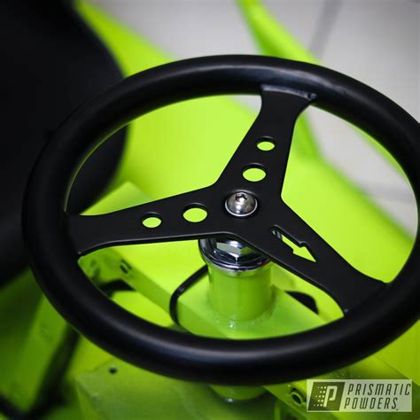 Drift Cart Parts in Power Bait and Flat Trans Black | Prismatic Powders