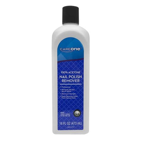 Save on CareOne Nail Polish Remover 100% Acetone Maximum Strength Order ...