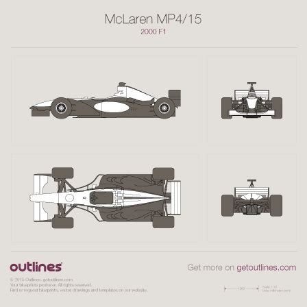 McLaren blueprints collection, download all models for 3D modeling or ...