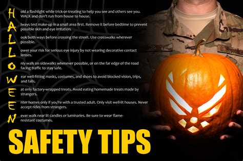 Halloween safety tips > Air Force Safety Center > Article Display