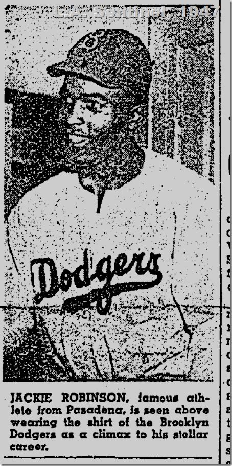 Black L.A. 1947, Jackie Robinson Joins Dodgers