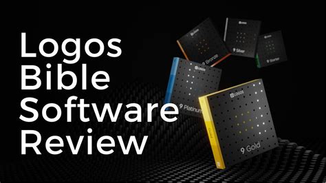 Logos Bible software review - YouTube