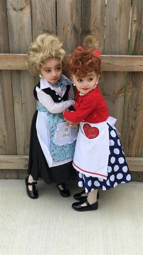 Lucy and Ethel ... Halloween costumes! | Toddler halloween costumes, Baby girl halloween ...