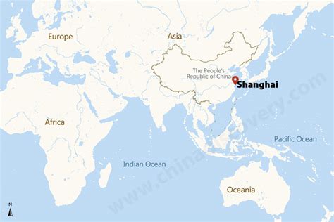 Where Is Shanghai On The World Map