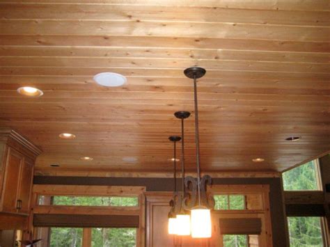 Knotty Pine Ceiling Panels | Shelly Lighting